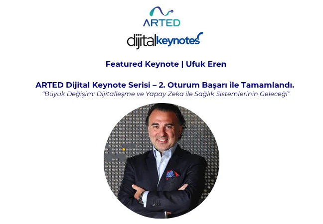 ARTED Dijital Keynote Serisi – 2. Oturum Başarı ile Tamamlandı.